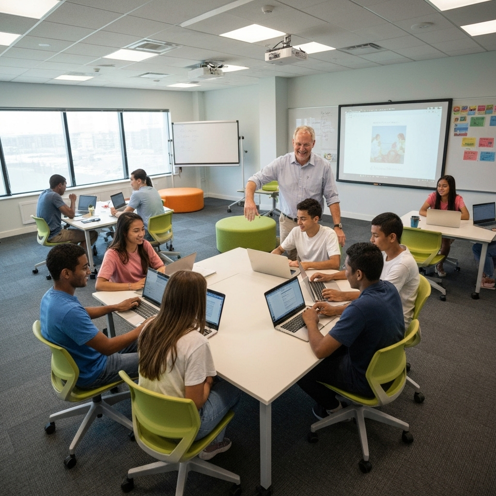 Modern collaborative learning environment
